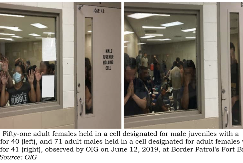 Tensions rising in overcrowded Texas migrant facilities, report says